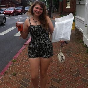 H&M “Divided Black” Floral Mini Romper